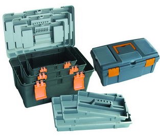 3pcs plastic tool box