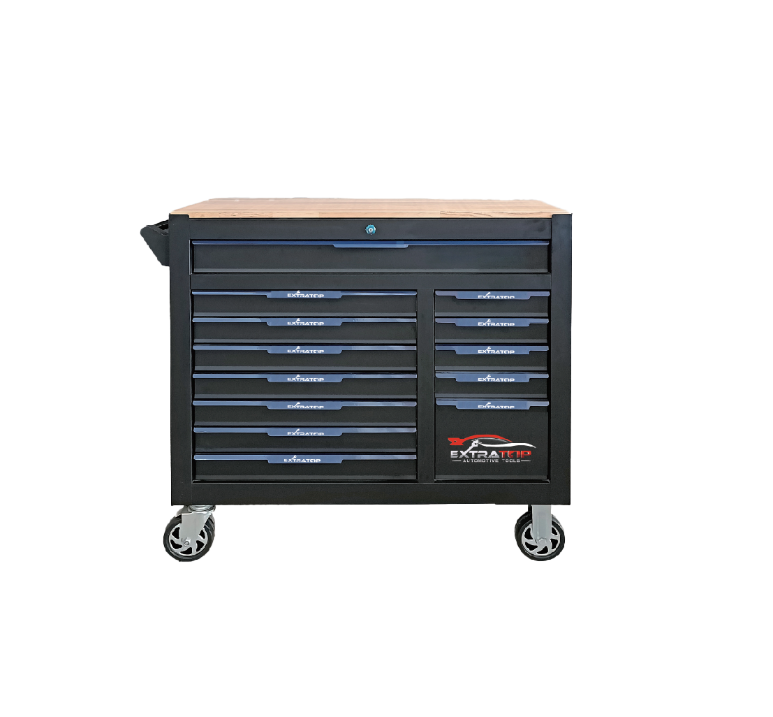 12 Drawers Roller Cabinet With Wood