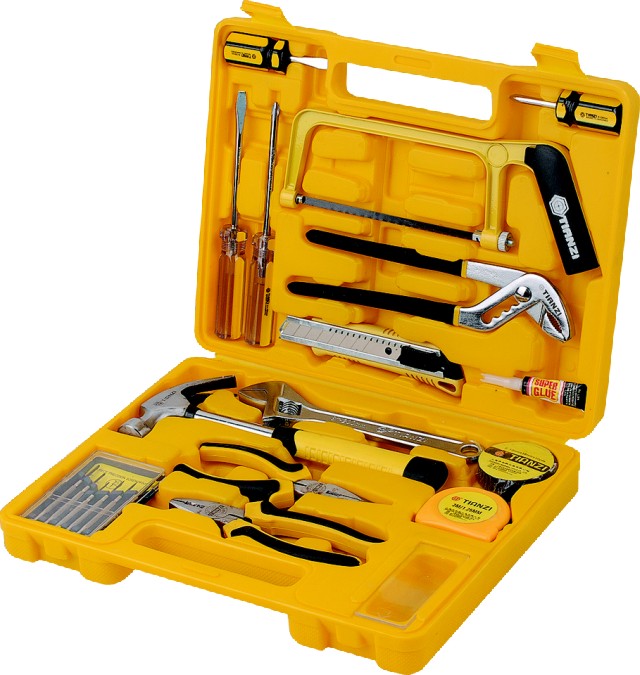21pcs house hold tool set